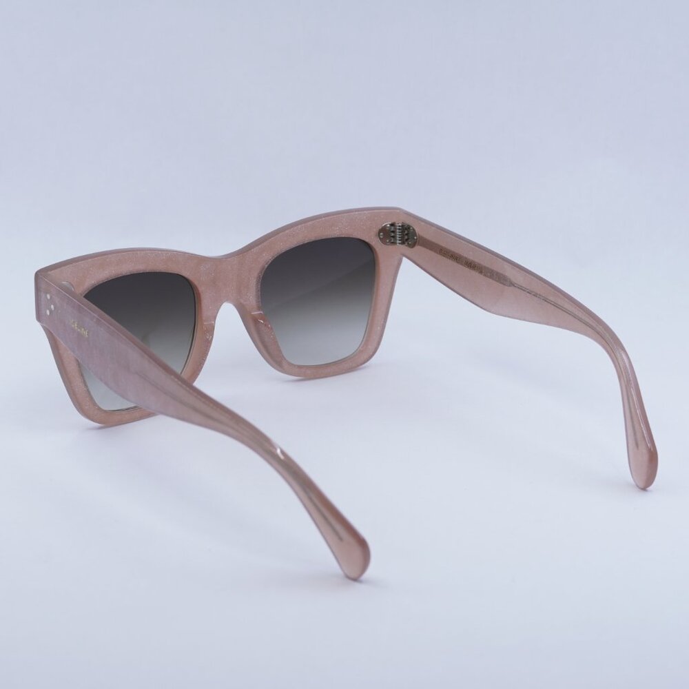 🕶️New Celine CL4004IN 74F Sunglasses Milky Pink Frame, Brown Lenses - Picture 5 of 11